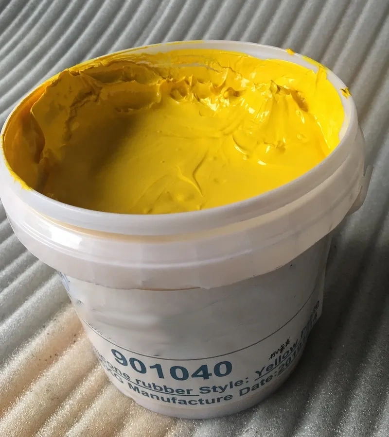 Gloves printing silicone ink